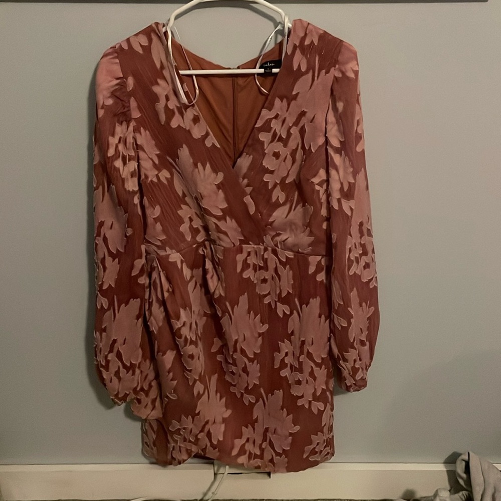 Pink Floral lulus dress